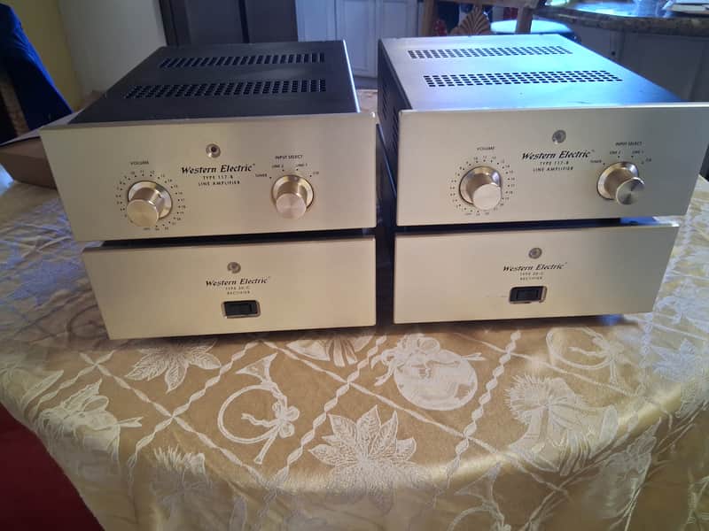 Western Electric(Canary Audio) 117B/20c 1990's - champagne