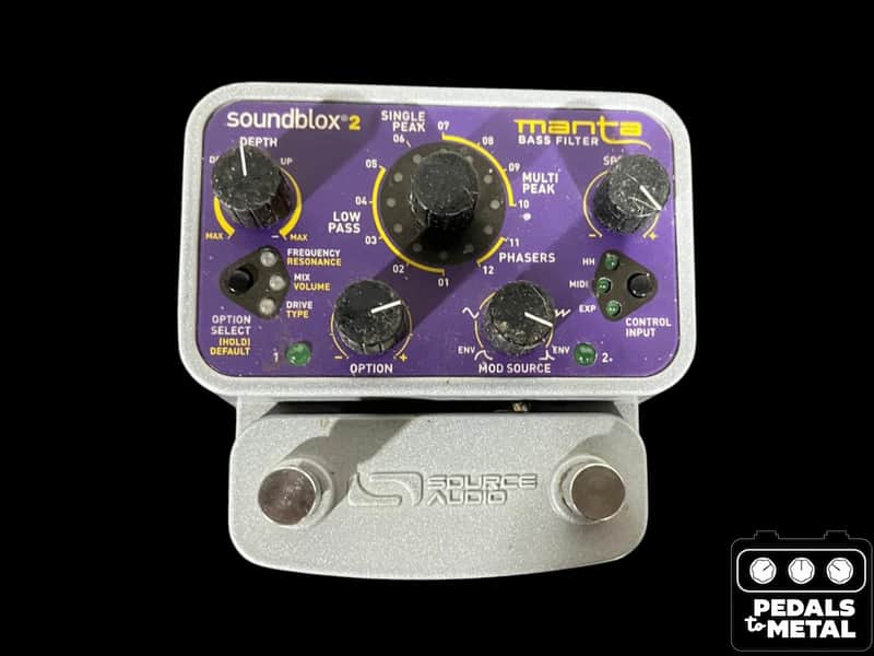 Source Audio Soundblox 2 Manta Bass Filter | Reverb