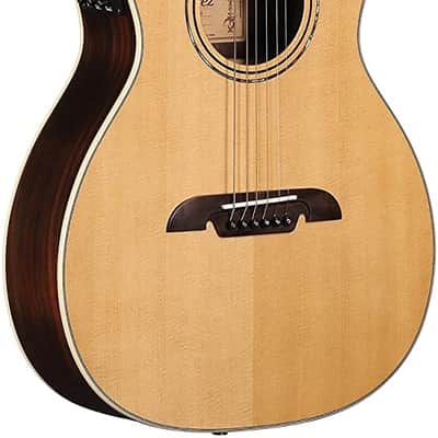 Alvarez AP70E Artist Series Parlor 12th Fret Acoustic-Electric Guitar - Natural image 1