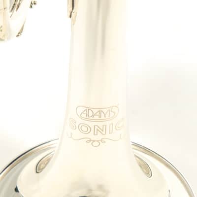 Adams 'Sonic' Series Professional Bb Trumpet in Silver Plate BRAND NEW image 2
