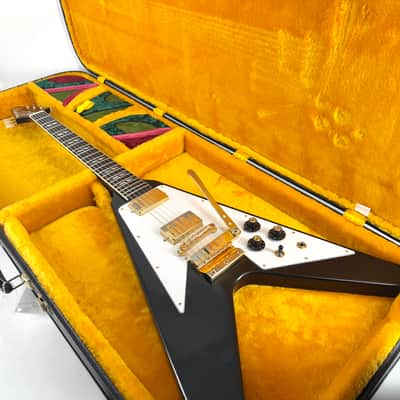 2020 Gibson Custom Shop Murphy Aged Jimi Hendrix 1969 Flying V - Ebony image 5