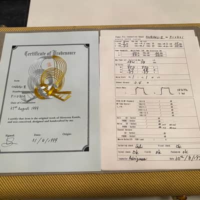 Audio Note Kondo Ongaku Japan rare hand wired 120v version image 7