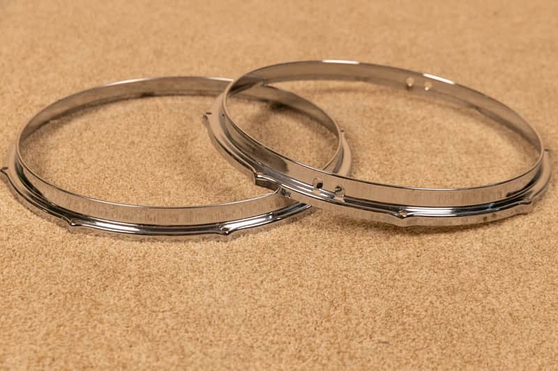 Vintage Sonor 14" Snare Drum Hoops (Pair) image 1