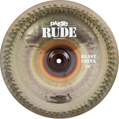 Paiste 14-inch RUDE Blast China Cymbal image 2