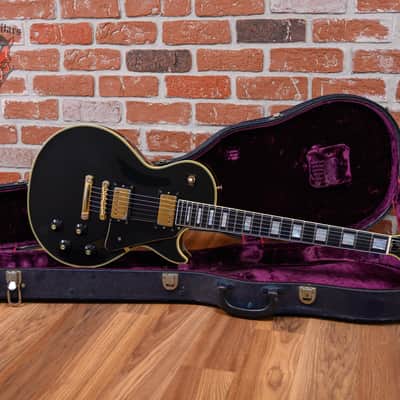 Gibson Les Paul Custom Ebony 1970 w/OHSC (Refin/Refret) image 2