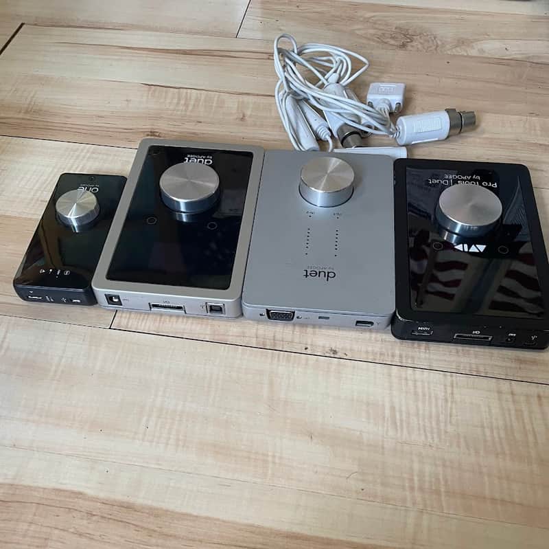 Lot of Apogee Duet 2 AVID Duet Apogee One image 1