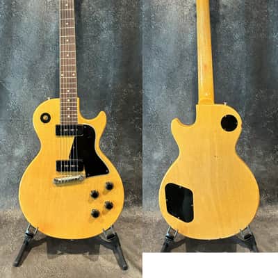 GIBSON LES PAUL TV SPECIAL 1957 - TV YELLOW - 100% ORIGINAL EXCEPT FOR TUNER BUTTONS image 3