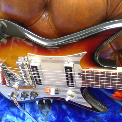 Teisco Del Rey ET-230 w/chipboard case image 4