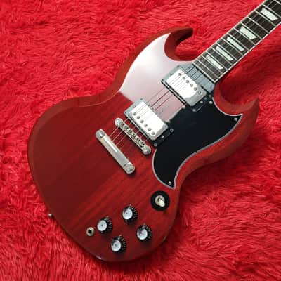 Epiphone Limited Edition '61 SG LQ Lacquer SG Standard 2006 - Cherry - All Original With Original Gigbag - Made In Japan MIJ image 3