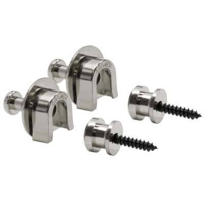 Grover Strap Locks - Chrome image 1