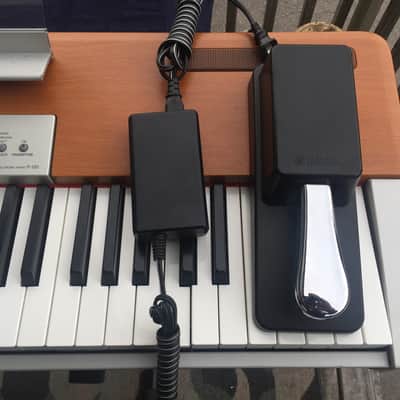 Yamaha P-120 Digital Professional stage piano with sheet music stand, X-brace stand, sustain, ac image 2