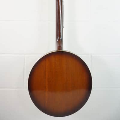 Pirles FB-5R 5-String Banjo w/ 5th String Capo & Chipboard Case image 3