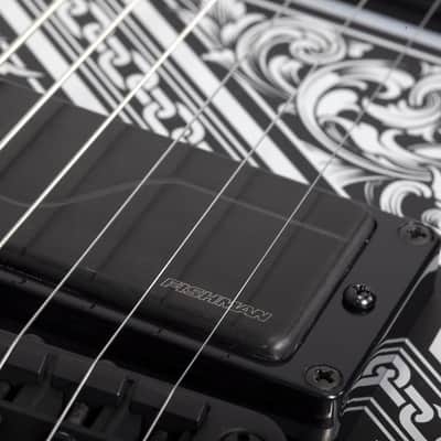 Schecter V-1 Przym Palladium Gloss Black image 9