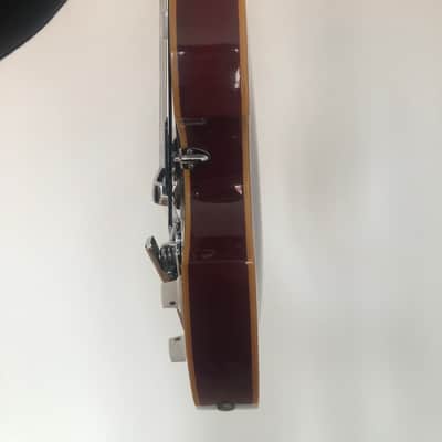 RARE! EKO 395 Violin Guitar Dark Red 1967/68 + Original Hardcase image 7