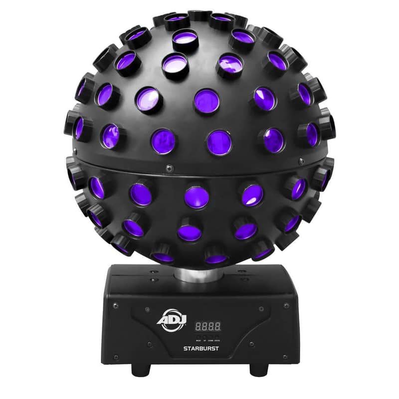 American DJ Starburst RGBWA+UV LED Sphere Effect image 1