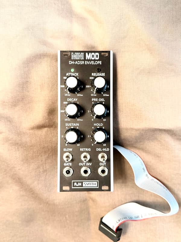 AJH Synth Mini Mod DH-ADSR ENVELOPE 2022 - Black Aluminum image 1