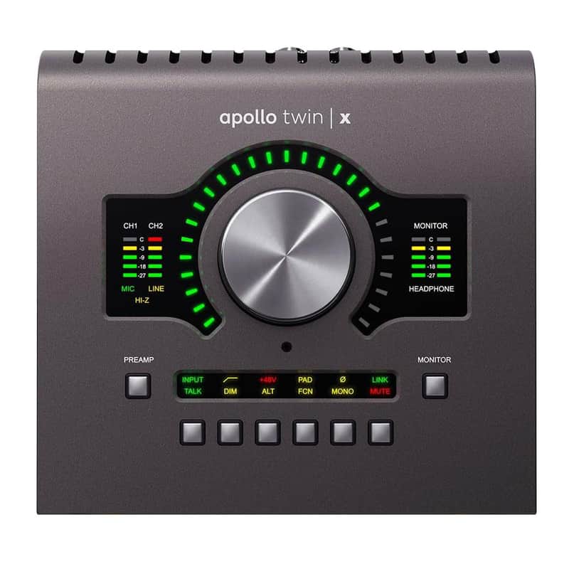 Universal Audio Apollo Twin X QUAD Heritage Edition Thunderbolt 3