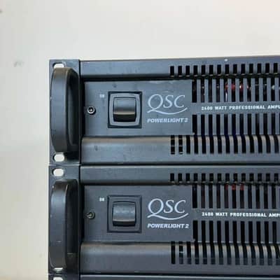 QSC PL224 PowerLight 2 Series 2400W Professional Power Amplifier (One)#6016C THS image 2