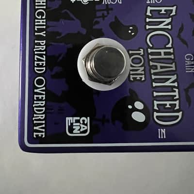 Caline CP-511 Enchanted Tone Overdrive Guitar Effect Pedal True Bypass Aluminum Alloy Casing Purple Black Overdrive Caline CP511 2024 - Purple Black image 6