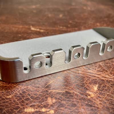 Van Dyke-Harms Telecaster Bigsby Half-Bridge-Vintage Mount 2024 - Stainless Steel image 2