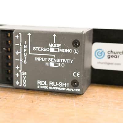 RDL RU-SH1 Stereo Headphone Amplifier CG010WP image 3
