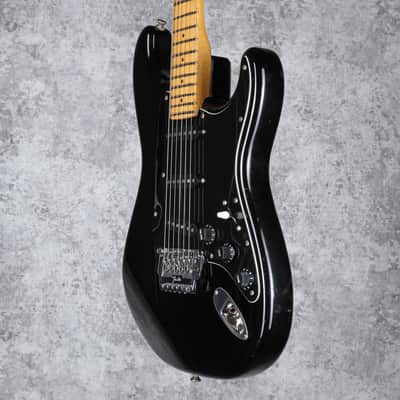 Fender Boxer Series Stratocaster MIJ Black 1985 image 5