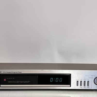 TEAC TT-2 Audio Program Timer For AV Stereo Amplifier Vintage 1980s Silver image 11