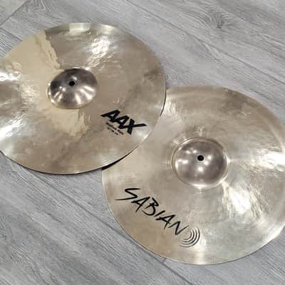 Sabian 15" AAX Medium Hi-Hat Cymbals (Pair) (Gorgeous!) image 2