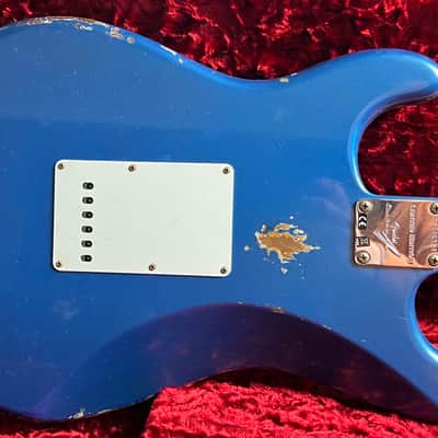 Fender Custom Shop Stratocaster '63 2023 - Aged Lake Placid Blue Relic image 10