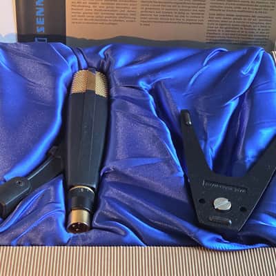 Sennheiser MD 421-SE Special Edition 90th Anniversary Cardioid Dynamic Microphone 2003 - Black and Gold image 1