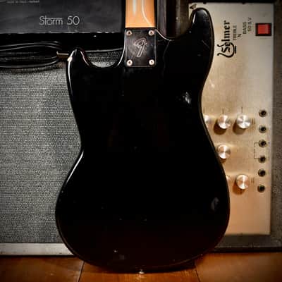Fender Musicmaster Black 1979 image 4
