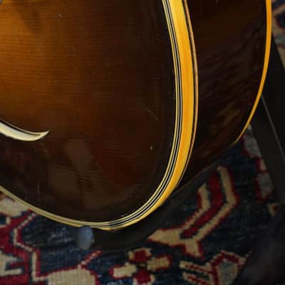 Sampo Archtop 1950s - Chocolate Sunburst made In Germany image 22