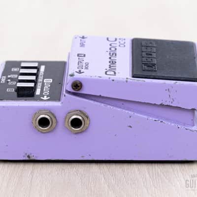 1986 Boss DC-2 Dimension C Chorus Effects Pedal, Blue Label Japan image 4