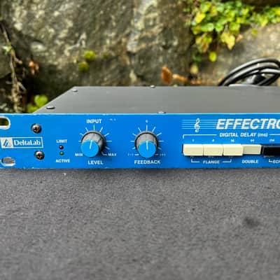 DeltaLab Effectron ADM 1024 Digital Delay 1980s - Blue image 3