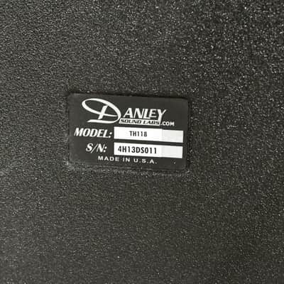 Danley TH118 Passive Tapped Horn Subwoofer CG014W3 *ASK FOR SHIPPING* image 5
