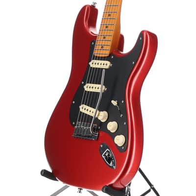 Fender American Ultra II Stratocaster Maple Fingerboard Sinister Red (31068) image 3