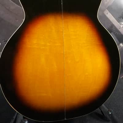 1960s Harmony Meteor H70 Sunburst Hollowbody Vintage Electric Guitar w/ Dearmond Gold Foils image 14