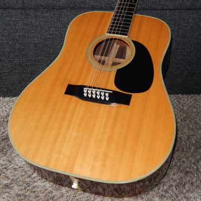 R.MATSUOKA'S - ARIA D80 1979 - MAGNIFICENT - MARTIN D35 STYLE - 12STRINGS ACOUSTIC GUITAR image 2