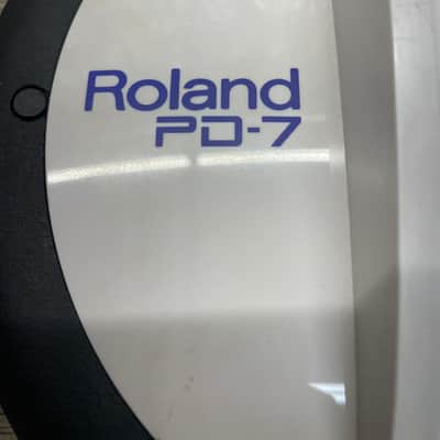 Roland PD-7 V-Pad 7" Dual Trigger Drum Pad w/ Roland MDH-6U Rack Mount & L Bar image 7