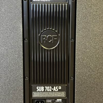 2 X RCF SUB 702-AS MK3 12" Active PA Subwoofer 2026 - Black image 8