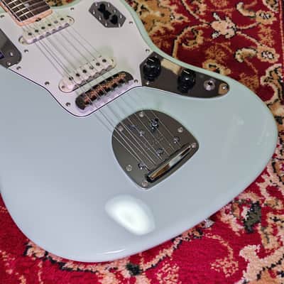 *NEW IN BOX* 2026 Fender Japan Moeka Shiotsuka Jaguar moni 羊文学 (Hitsujibungaku) Limited Edition with Exclusive Strap - Aged Sonic Blue MIJ JD26 image 10
