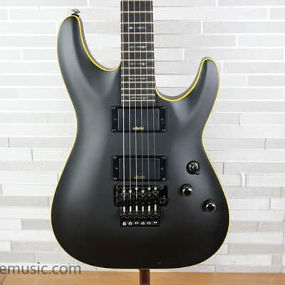 Schecter Demon-6 FR - Aged Black Satin image 1