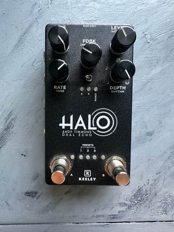 Keeley Halo Andy Timmons Signature Dual Echo 2022 - Present - Black image 1