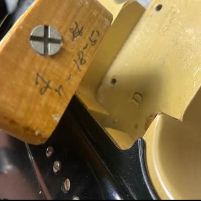 Fender Nocaster "Payola" Style 1951 with Original Thermometer Case! image 13