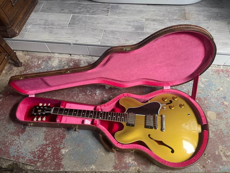 Gibson Es 335 2022 - Custom shop 59 reissue double gold image 1
