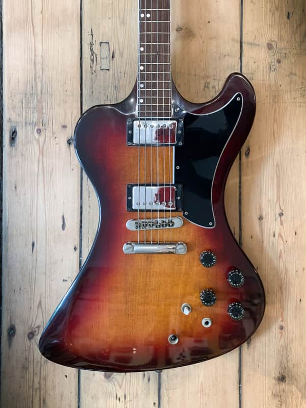 1981 GIBSON RD Artist Victory Headstock in Tobacco Sunburst image 1