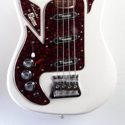 Burns Shadow Bass 1964 (Left-Handed) 2002 White (Custom Order) image 1