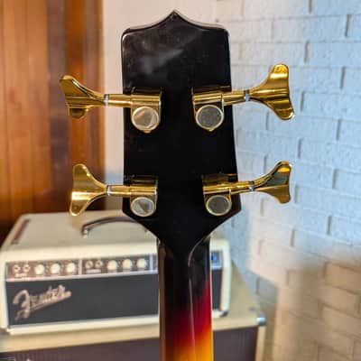 Takamine GB72CE-BSB Acoustic/Electric Bass Guitar - Gloss Brown Sunburst (B-Stock) imagen 6