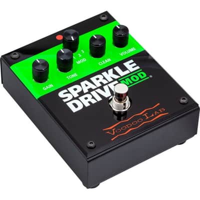 Mint Voodoo Lab Sparkle Drive Mod Overdrive Guitar Effects Pedal image 5