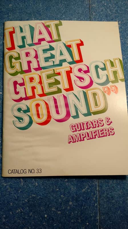 Gretsch That Great Gretsch Sound Catalog 1968 image 1